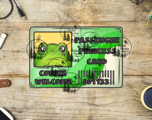 UVDTF Passenger Princess Card