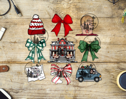 UVDTF Stocking Cap and Winter Home 6x7" Element