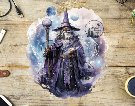 UVDTF Magical Wise Wizard in Purple