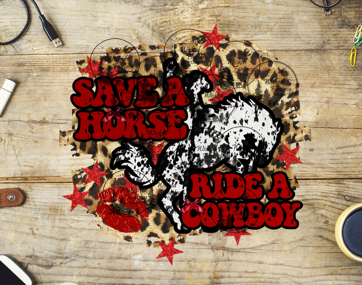 UVDTF Save a Horse Ride a Cowboy