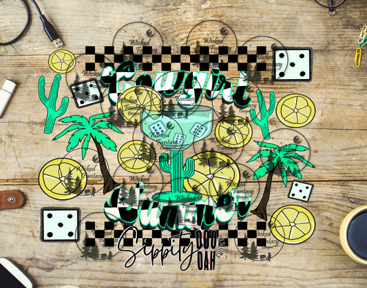 UVDTF Cowgirl Summer 20oz 30oz 10"x10"