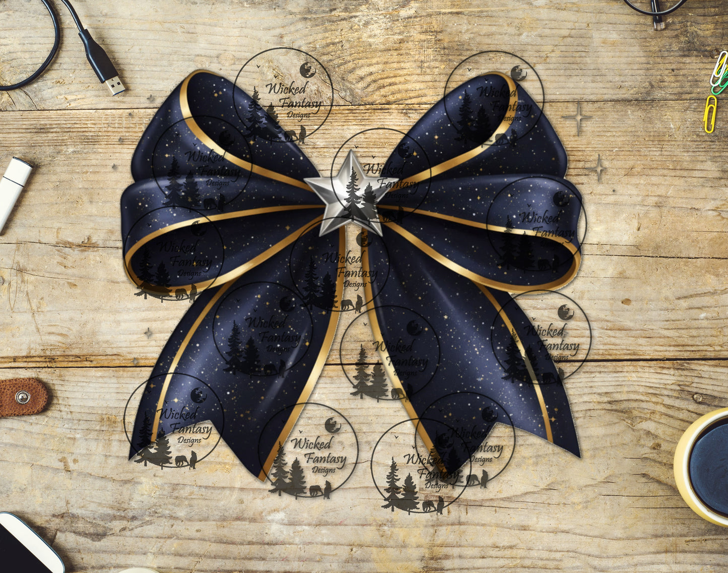 UVDTF Starlit Night Bow