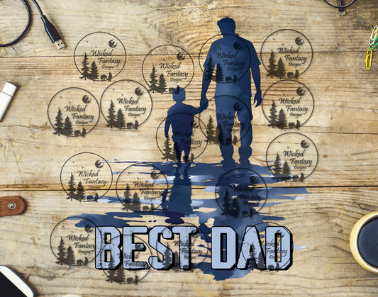 UVDTF Best Dad
