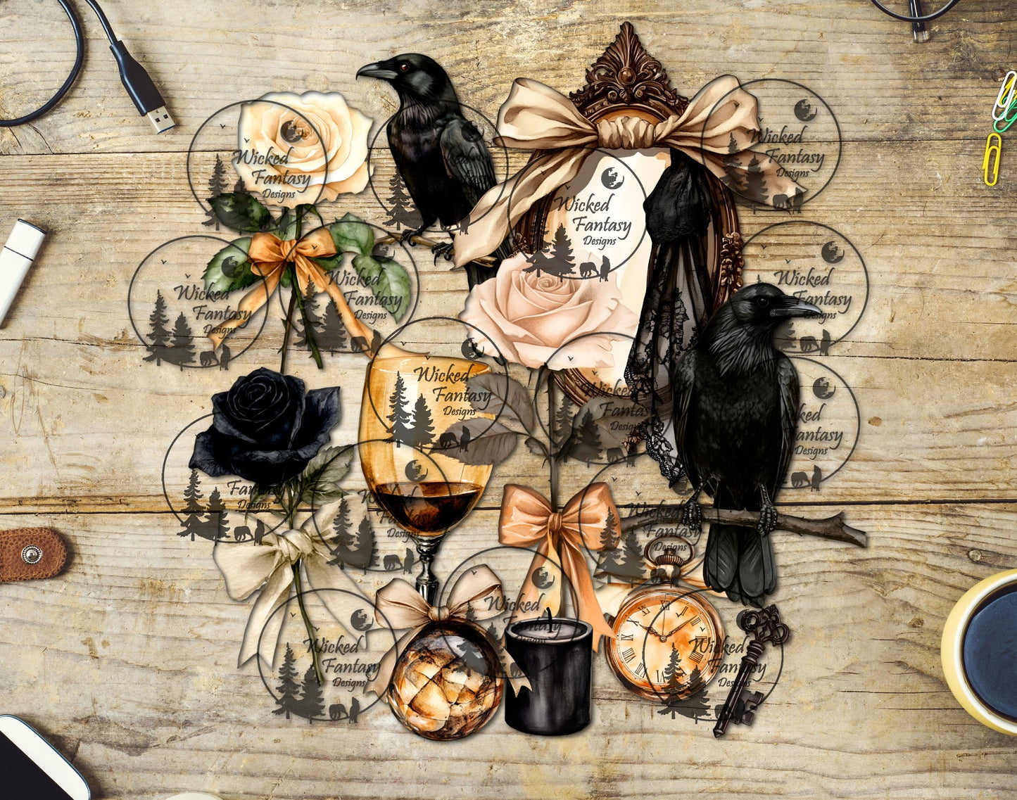 UVDTF Raven Dinner Party