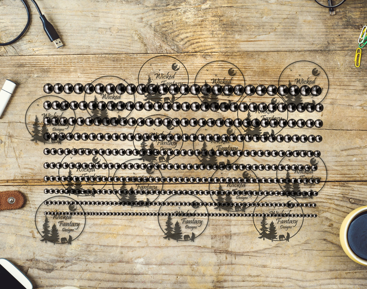 UVDTF Navajo Pearl Strands 6x12"