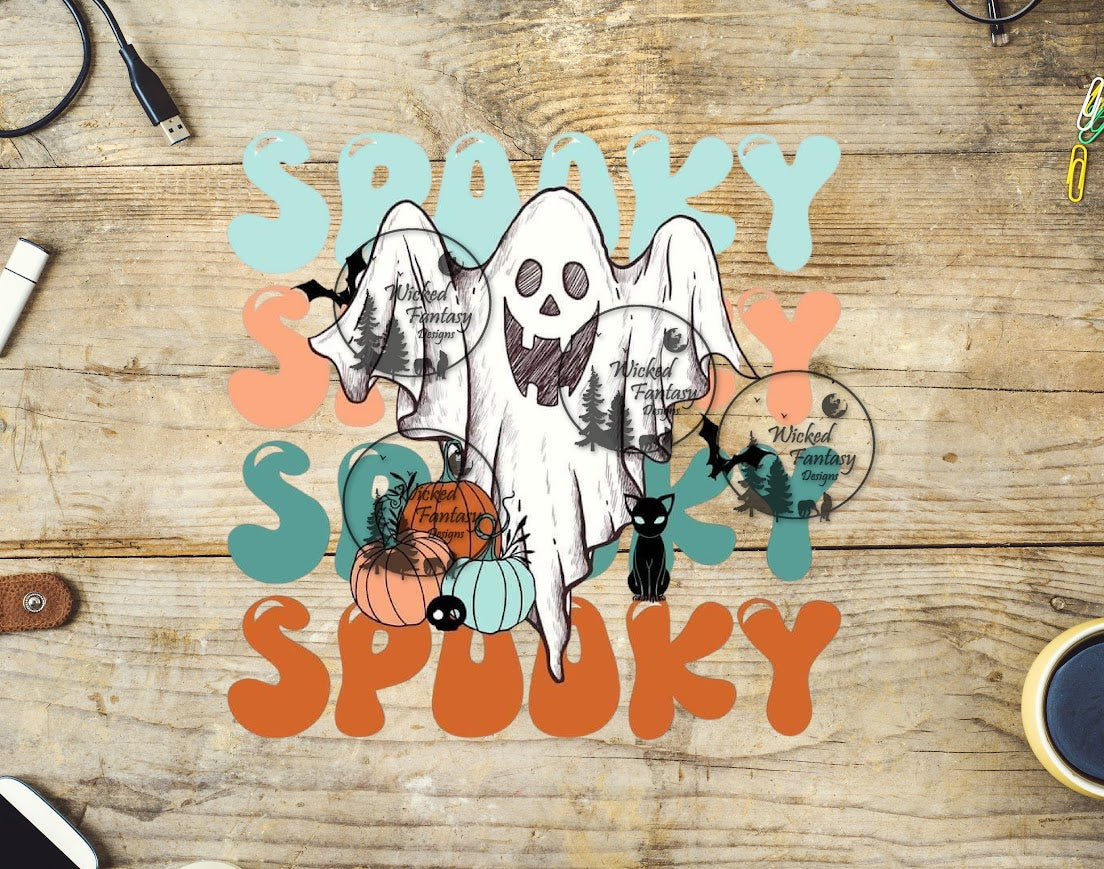 UVDTF Retro Spooky with Ghost