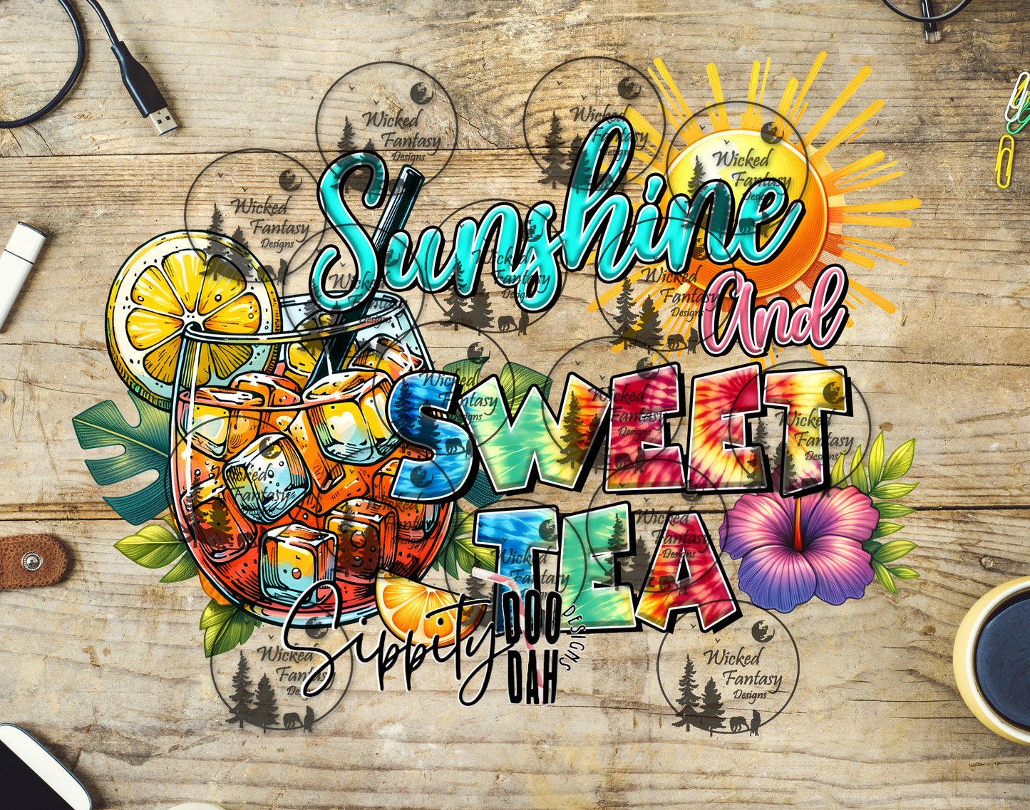 UVDTF Sunshine and Sweet Tea