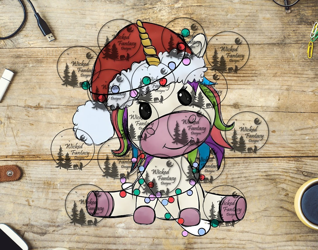 UVDTF Christmas Unicorn