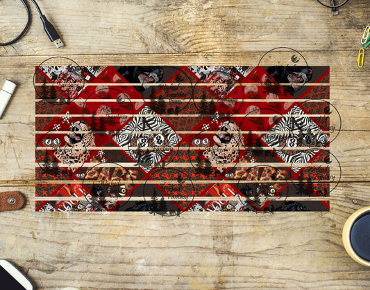 UVDTF Bougie Gambler Babe 6x12" Striping element