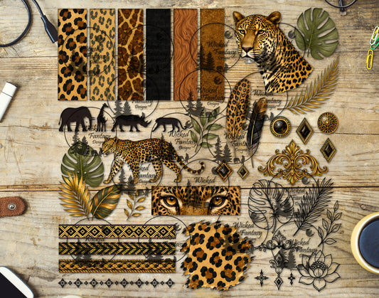 UVDTF Untamed Multimedia Element Sheet