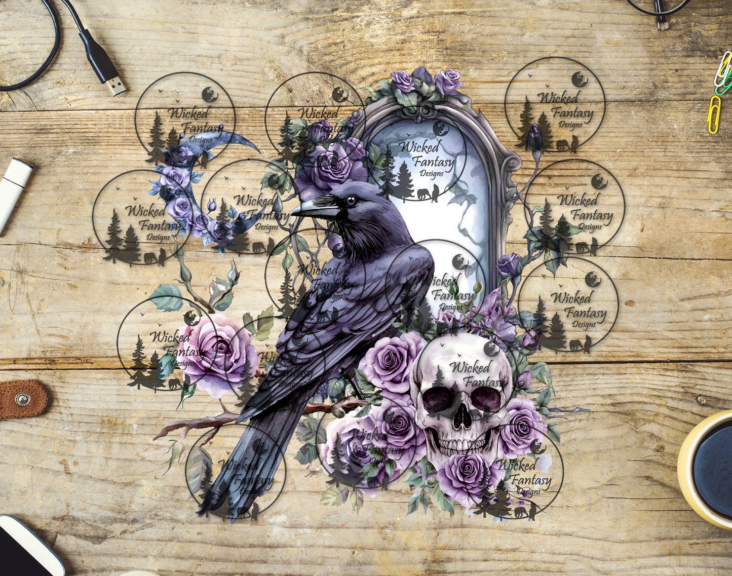UVDTF Amethyst Raven