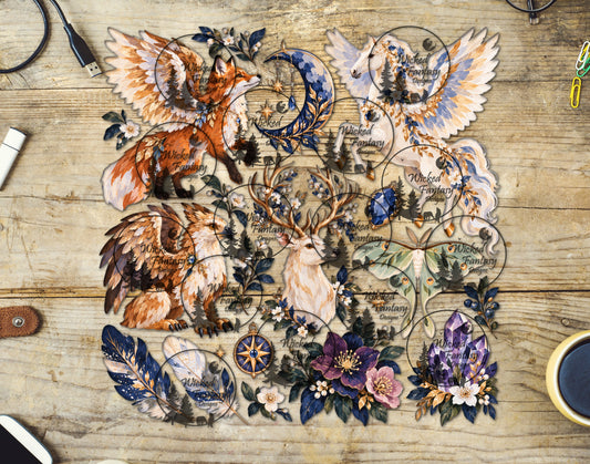 UVDTF Enchanted Animals Element Sheet
