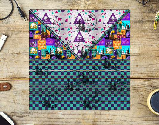 UVDTF Tacos 20oz 30oz 10"x10" Triangles and Striping Element Sheet