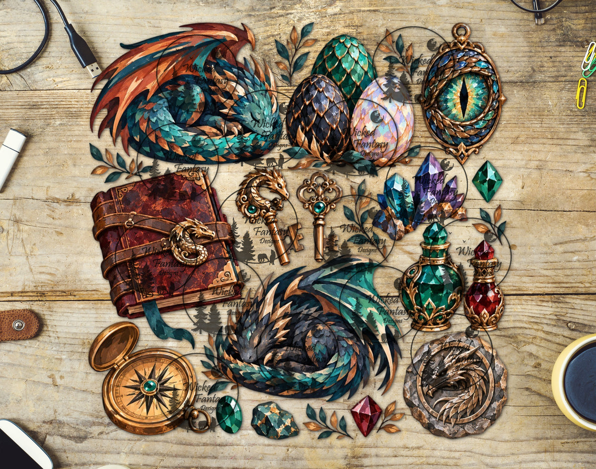 UVDTF Sleeping Dragons Element Sheet