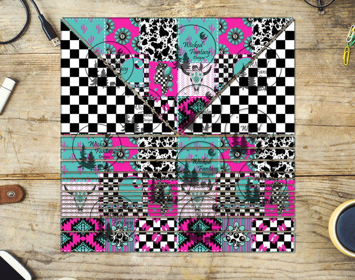 UVDTF Triangles and Striping Element Set