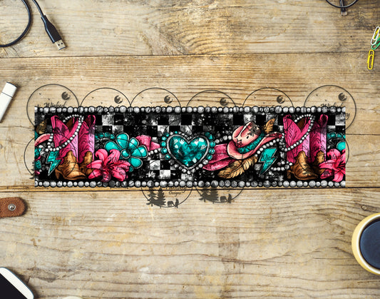 UVDTF Boujee Cowgirl Border Element 11"