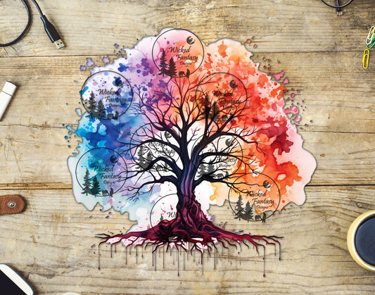UVDTF Color Burst Tree