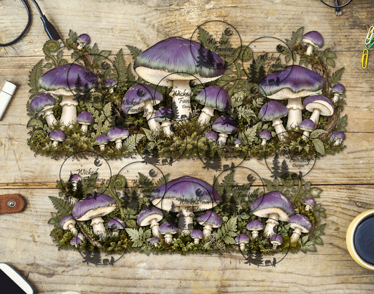 UVDTF Purple Mushrooms 40oz 16oz
