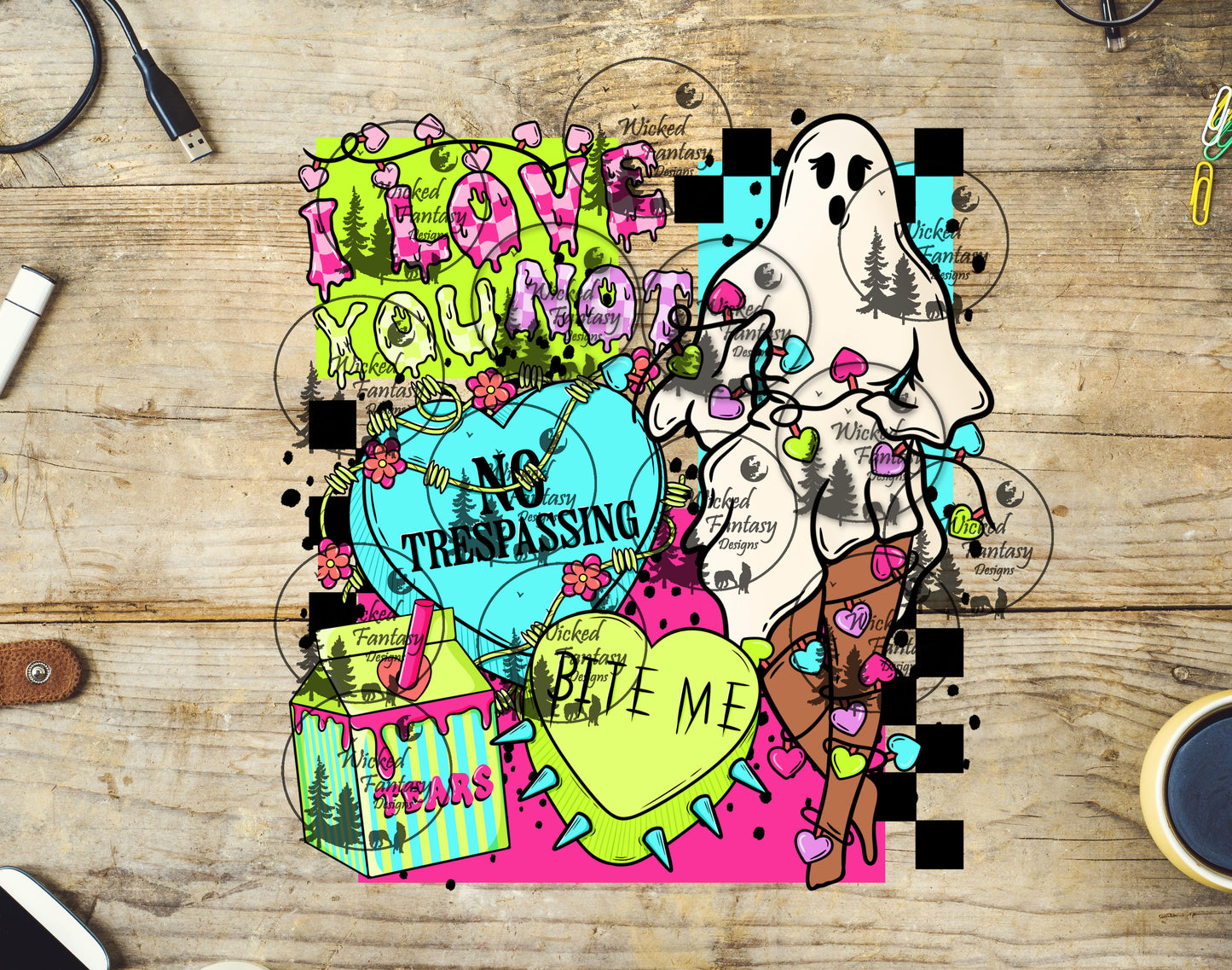 UVDTF I Love You NOT Hot Ghost