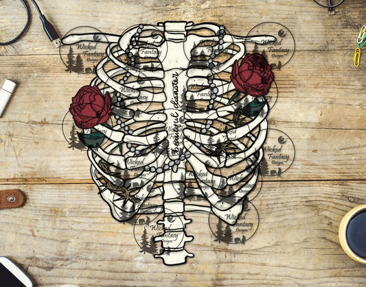 UVDTF Beautiful Disaster Skeleton