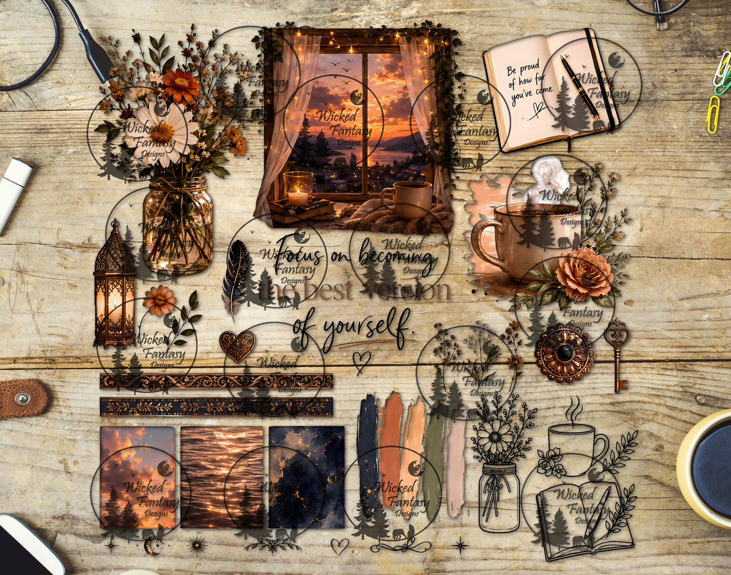 UVDTF Focus on Becoming the Best Version Multimedia Element Sheet