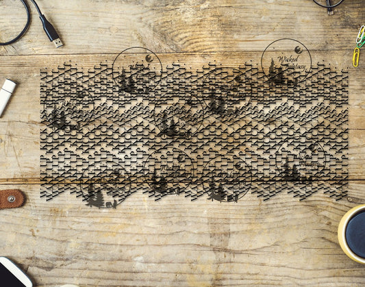 UVDTF Wake Up Kick A* Repeat 16oz 40oz Custom Colors