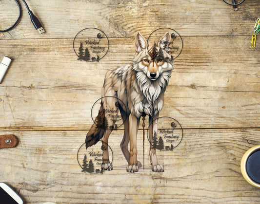 UVDTF Coyote with Tribal Marking