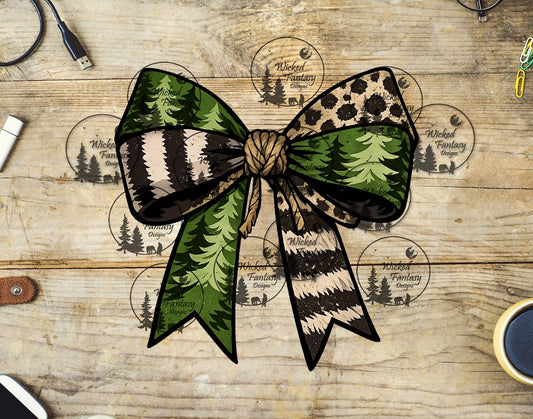 UVDTF Feral Raccoon Forest Bow