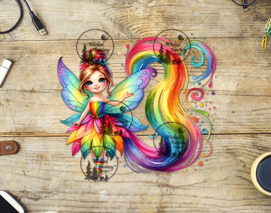 UVDTF Rainbow Fairy