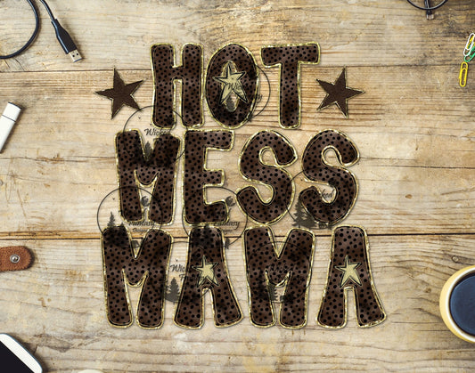 UVDTF Hot Mess Mama