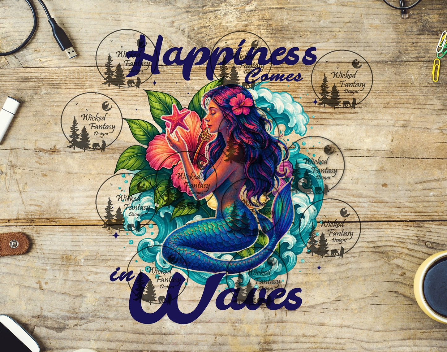 UVDTF Happiness Comes in Waves Mermaid