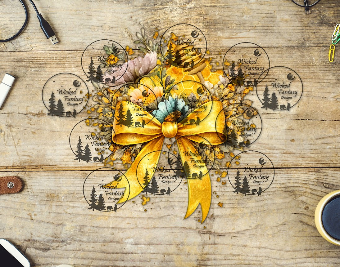 UVDTF Honey Bee Bow