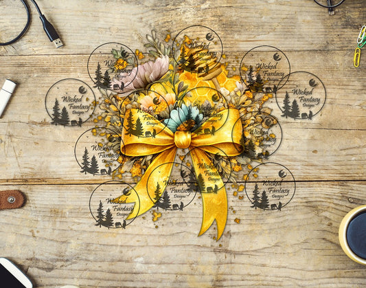 UVDTF Honey Bee Bow