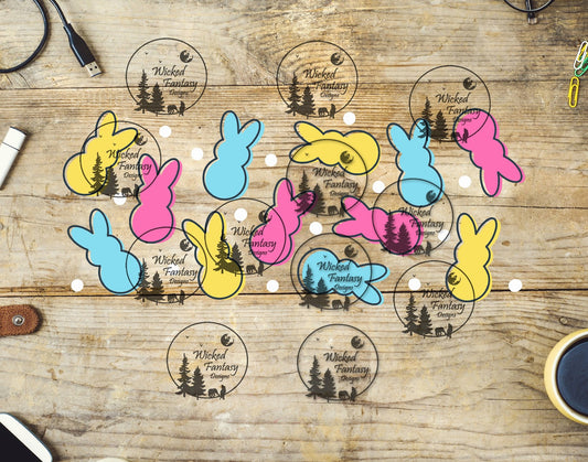 UVDTF Easter Bunnies 16oz 40oz