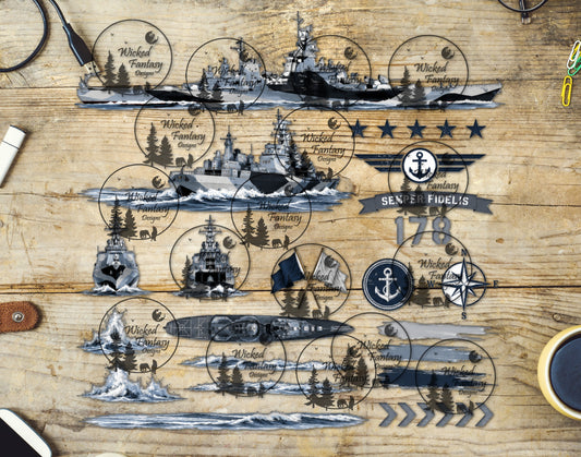UVDTF Warship Element Sheet