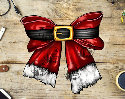 UVDTF Santa Bow