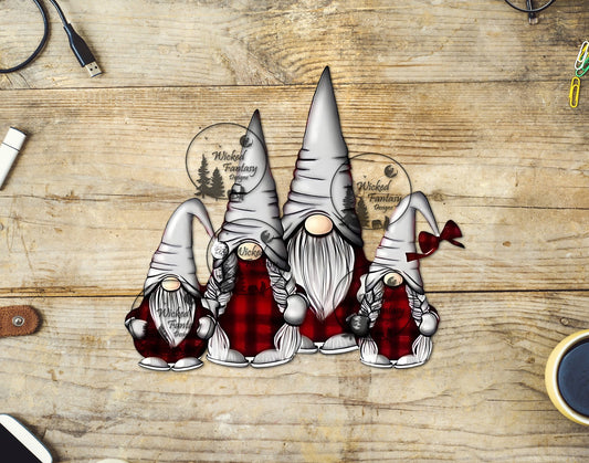 UVDTF Plaid Gnomes