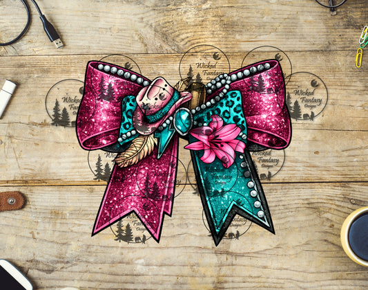 UVDTF Boujee Cowgirl Bow