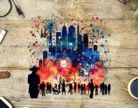 UVDTF Fireworks Show Downtown