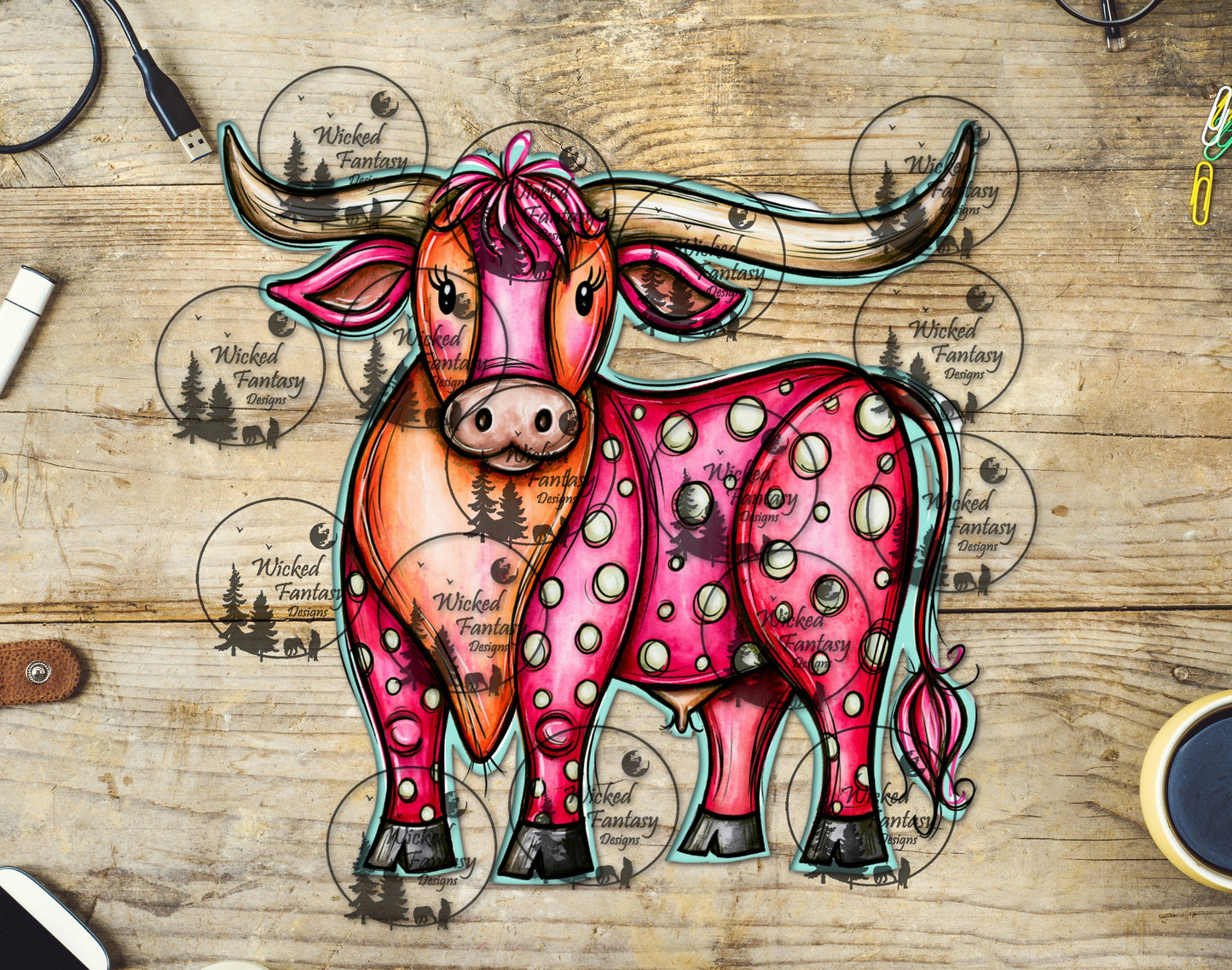 UVDTF Bright Longhorn