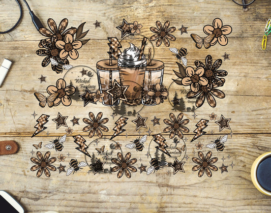 UVDTF Coffee Neutrals 20oz 30oz 10"x10" Element