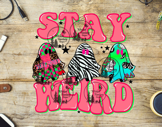 UVDTF Stay Weird Ghosts