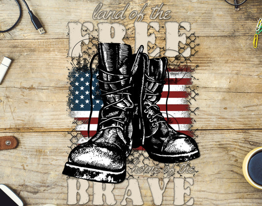 UVDTF Land of the Free Because of the Brave