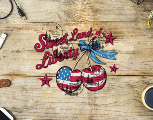 UVDTF Sweet Land of Liberty Cherries