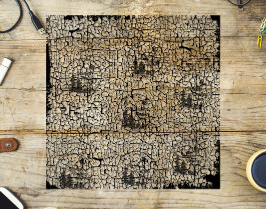 UVDTF Crackle Line Art 20oz 30oz 10x10"