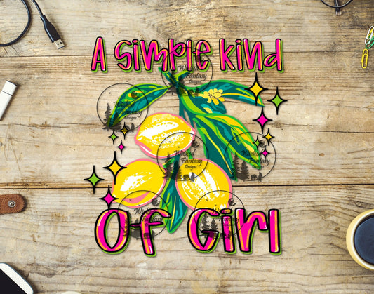 UVDTF A Simple Kind of Girl