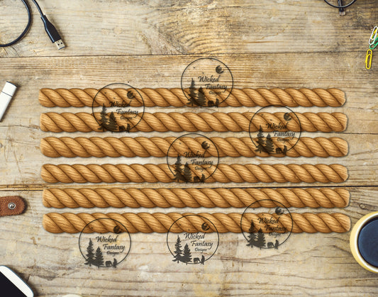 UVDTF Rope Striping 5x12" element