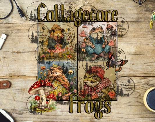 UVDTF Cottage Core Frogs