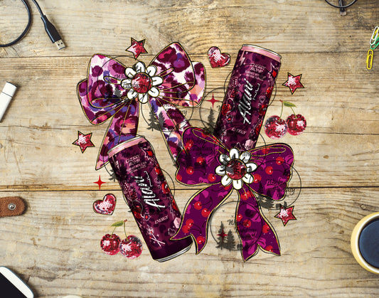 UVDTF Cherry Bomb Bows