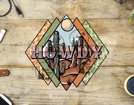 UVDTF Howdy Rust and Sage Diamonds